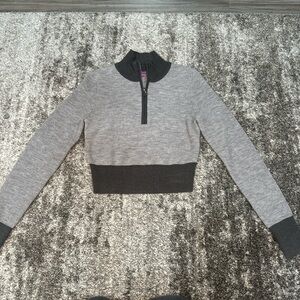 EDIKTED QUARTER ZIP LONG SLEEVE